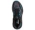 SKECHERS MONSTER EVO - DEVOLV, BLACK/GUNMETAL/BLUE Footwear Top View