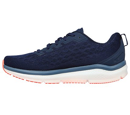 GO RUN RIDE 9, NAVY/PURPLE Footwear Left View