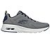 SKECH-AIR COURT, GREY/NAVY Footwear Lateral View