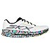 GO RUN RAZOR 5, WHITE/MULTI Footwear Lateral View