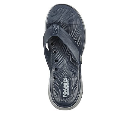 GO WALK 5 - CABANA, NAVY/GREY Footwear Top View