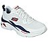 ENERGY RACER - VINTON, WHITE/NAVY/RED Footwear Top View