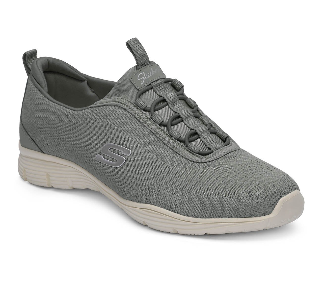 SEAGER, GREY Footwear Right View
