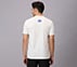 MUMBAI INDIANS DISTRESSED GRAPHIC TEE, WHITE
