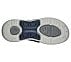 GO WALK ARCH FIT SANDAL - AST, NAVY/GREY Footwear Bottom View