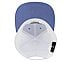 DIAMOND MESH BASEBALL HAT, NATURAL/NAVY