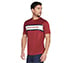GODRI CHARGE DASH T-SHIRT, RRED Apparels Bottom View