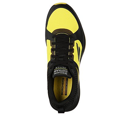 GO TRAIN VENOM-RECLUSE, BLACK/YELLOW Footwear Top View