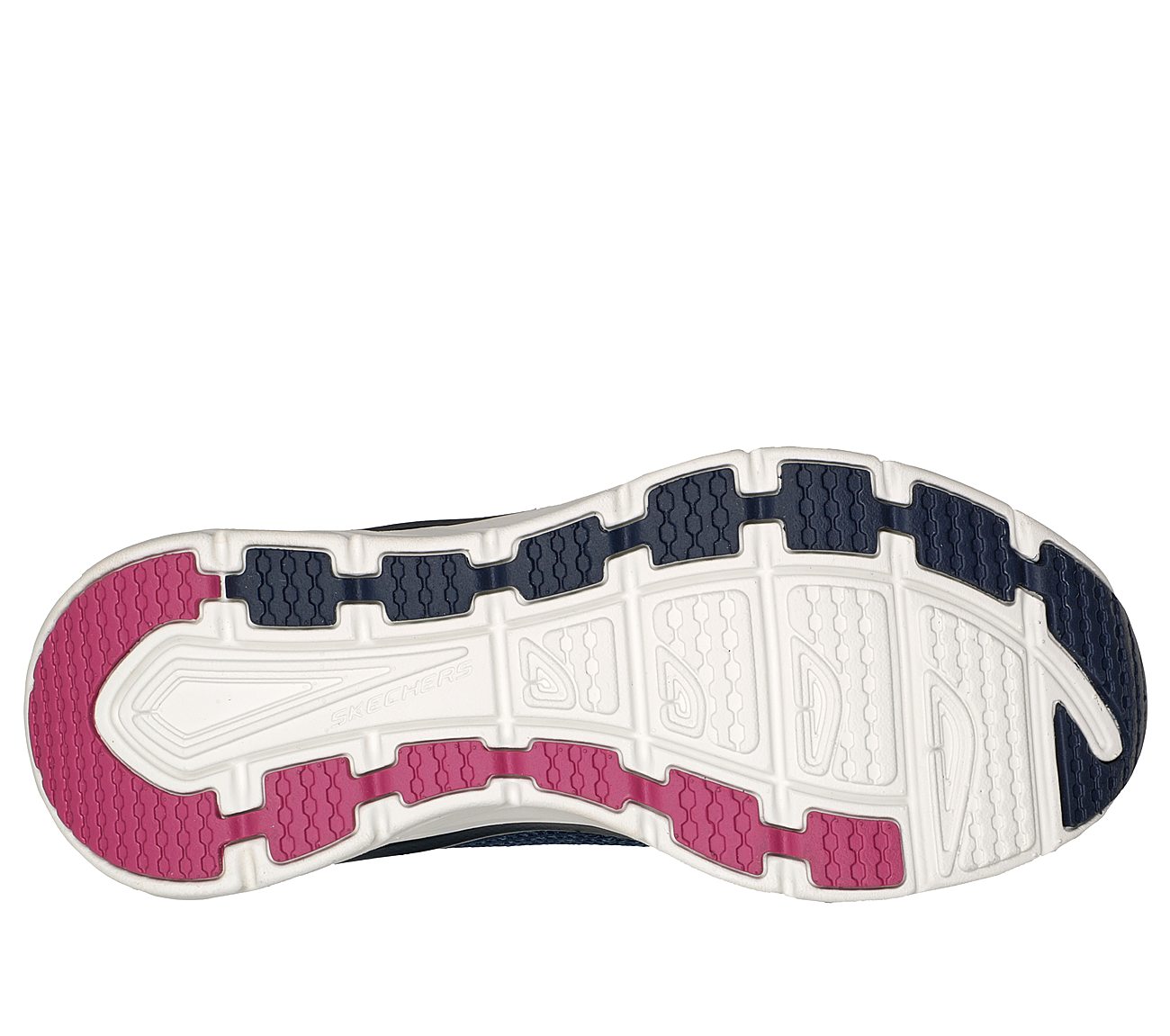 D'LUX WALKER-DAILY BEAUTY, NNNAVY Footwear Bottom View