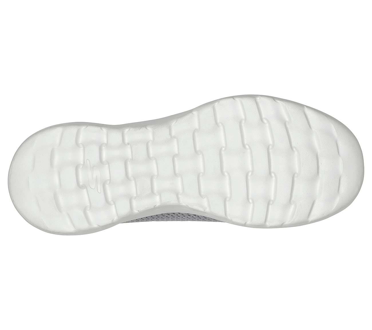 GO WALK JOY -, GREY/CORAL Footwear Bottom View