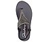 MEDITATION - ROCK CROWN, CHARCOAL Footwear Top View