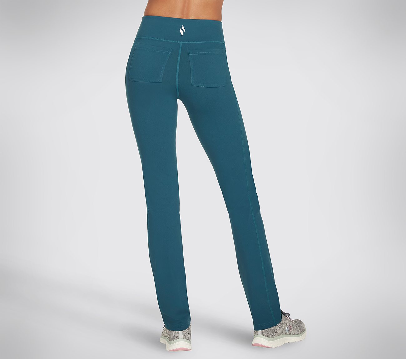 GOWALK PANT JOY, TEAL Apparel Top View