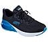 SKECH-AIR STRATUS - MAGLEV, BLACK/BLUE Footwear Lateral View