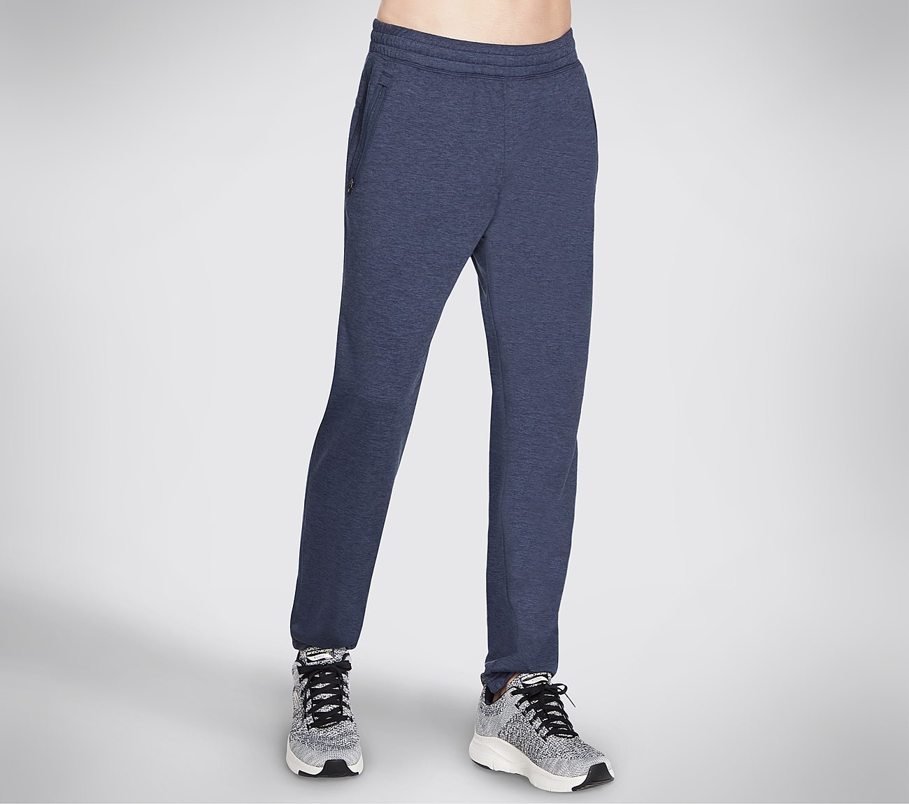 SKECH-KNITS ULTRA GO TAPERED, NNNAVY Apparel Lateral View