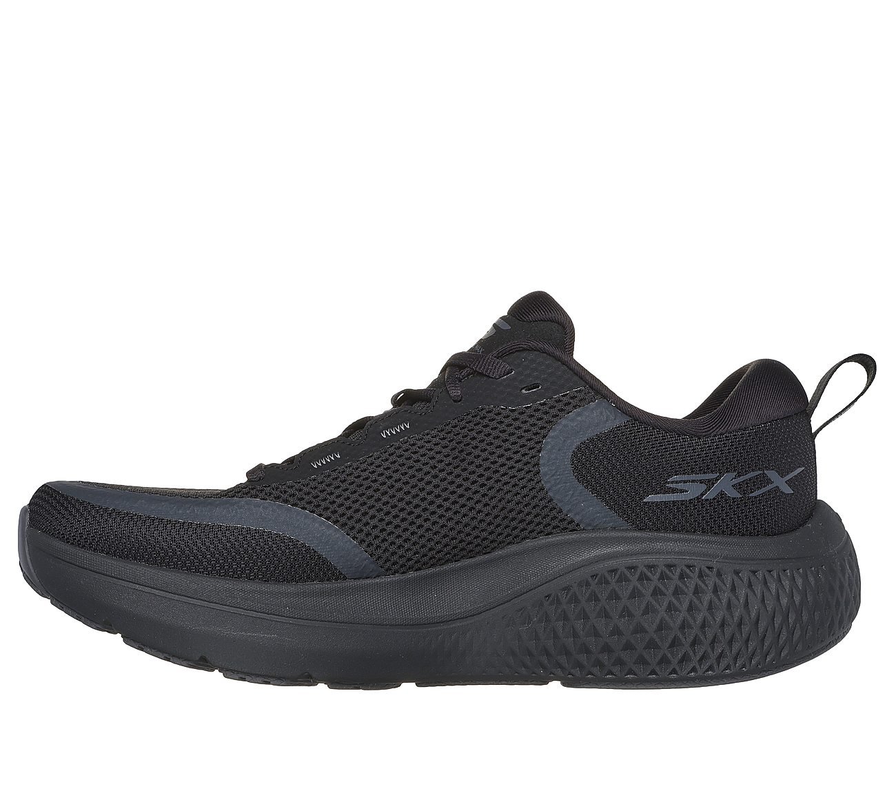 GO RUN SUPERSONIC MAX, BBLACK Footwear Left View