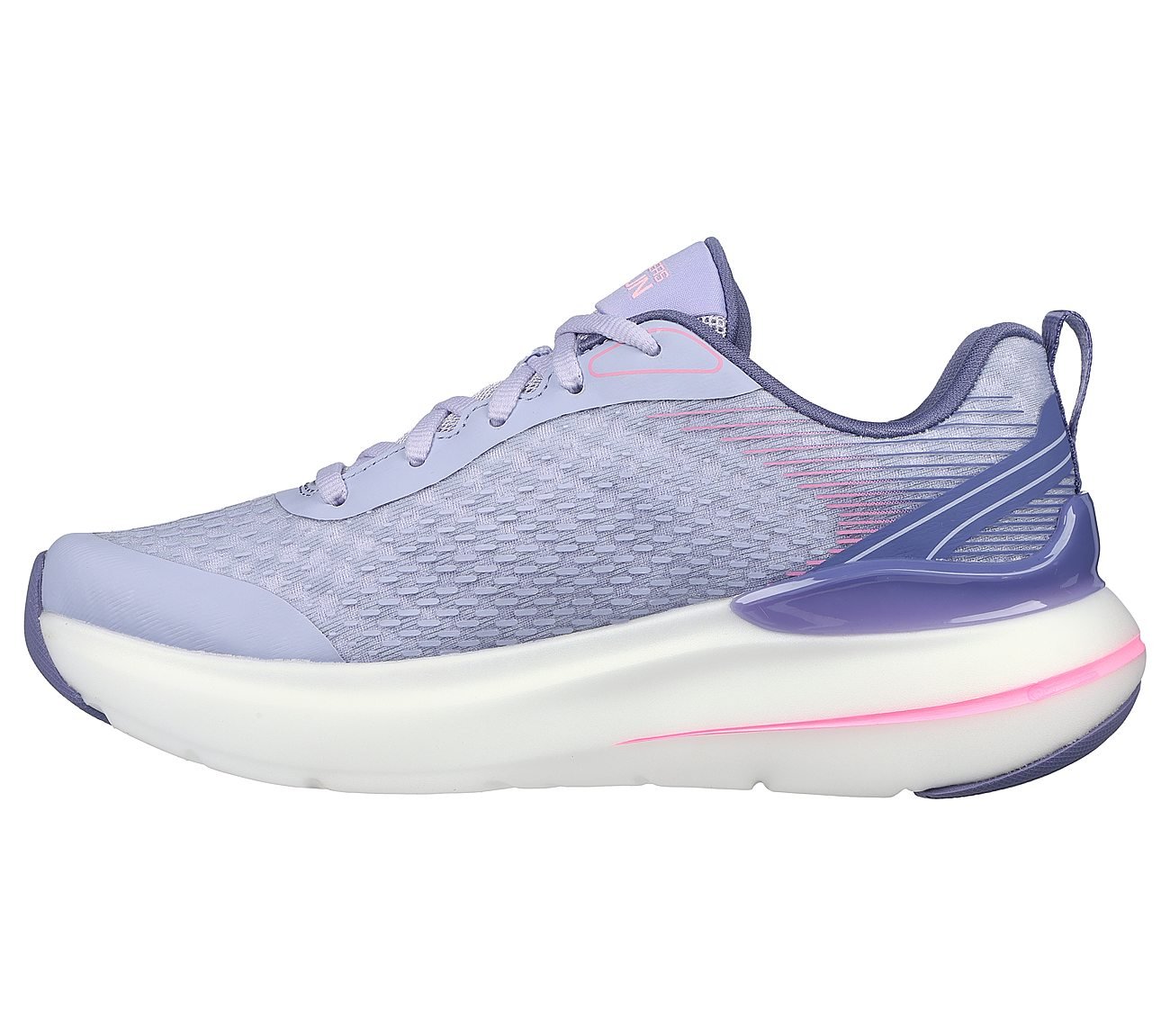 MAX CUSHIONING HYPER BURST, LAVENDER Footwear Left View