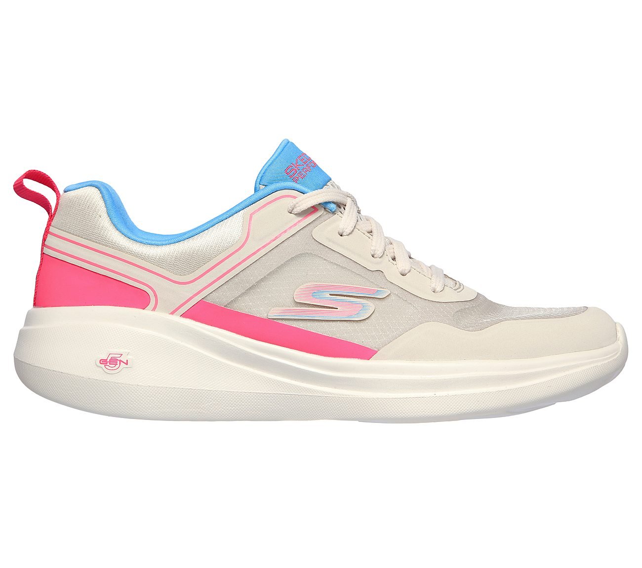 GO RUN FAST - RETRO INSIGHT, TTAUPE Footwear Lateral View