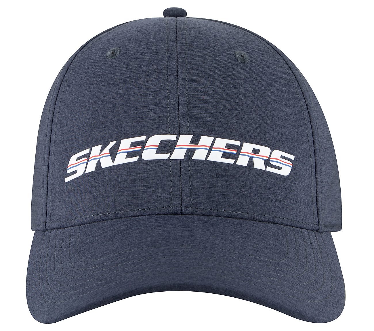 BOOMING BASEBALL HAT, CHARCOAL/NAVY Accessories Bottom View