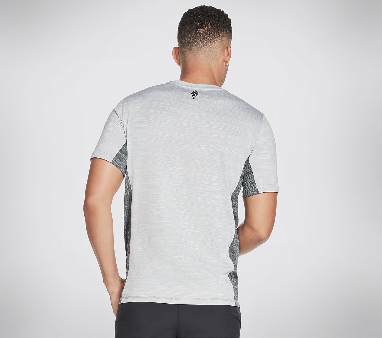 ON THE ROAD BLOCKED T-SHIRT, GGREY Apparels Top View