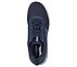 GO WALK ARCH FIT-IDYLLIC, NAVY/GOLD Footwear Top View