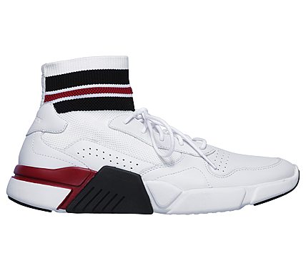 BLOCK - VARSITY, WHITE/RED/NAVY Footwear Right View