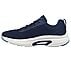 GO RUN ARCH FIT - SKYWAY, NAVY/BLUE Footwear Left View