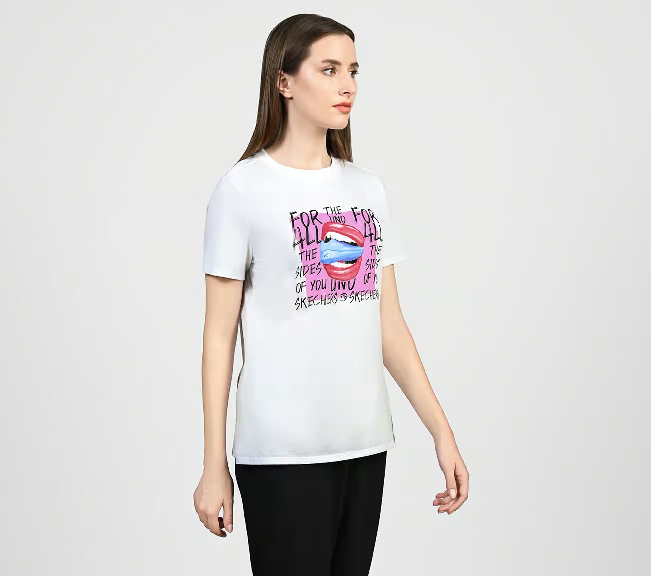 TAKE A BITE UNO TEE, WWWHITE Apparels Bottom View