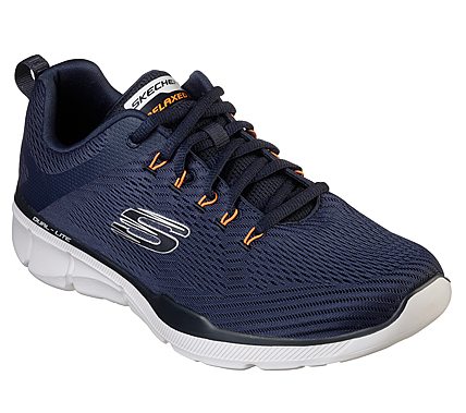 EQUALIZER 3, NAVY/ORANGE Footwear Lateral View
