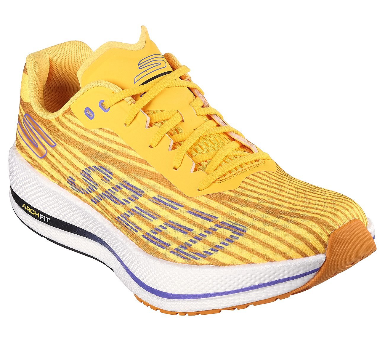 ウルトラヘブン Skechers Go Run Razor 4 'Grey White' 246075-WBK