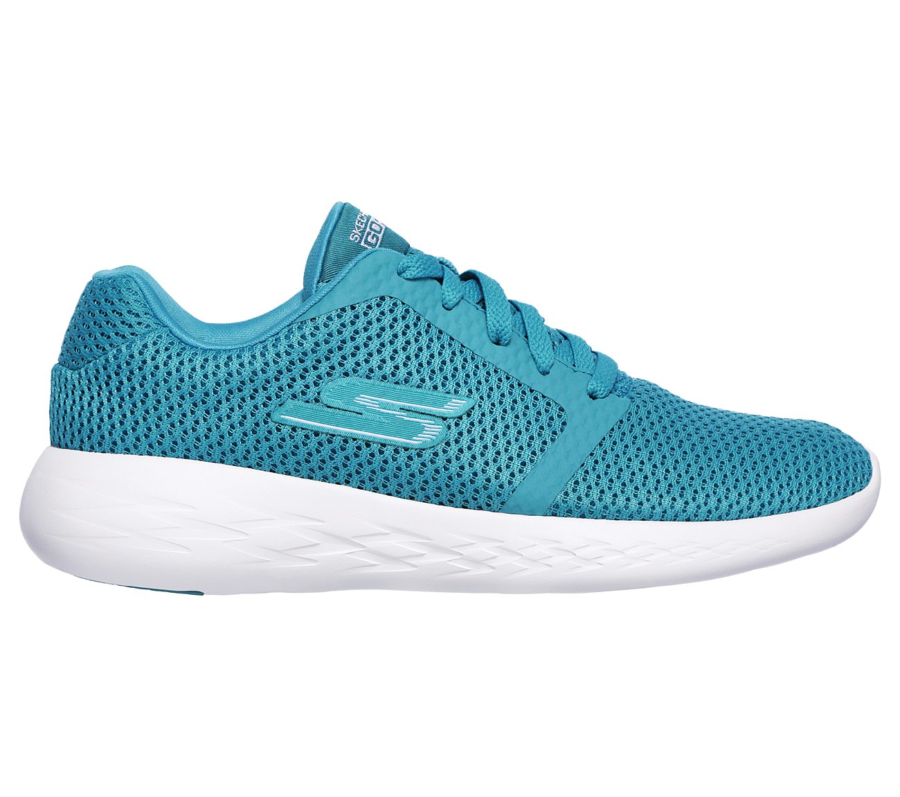 GO RUN 600 - REFINE, TURQUOISE Footwear Right View