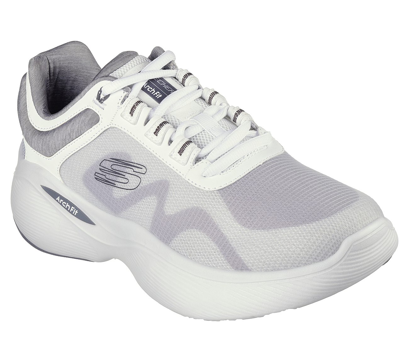 ARCH FIT INFINITY, WHITE/GREY Footwear Right View