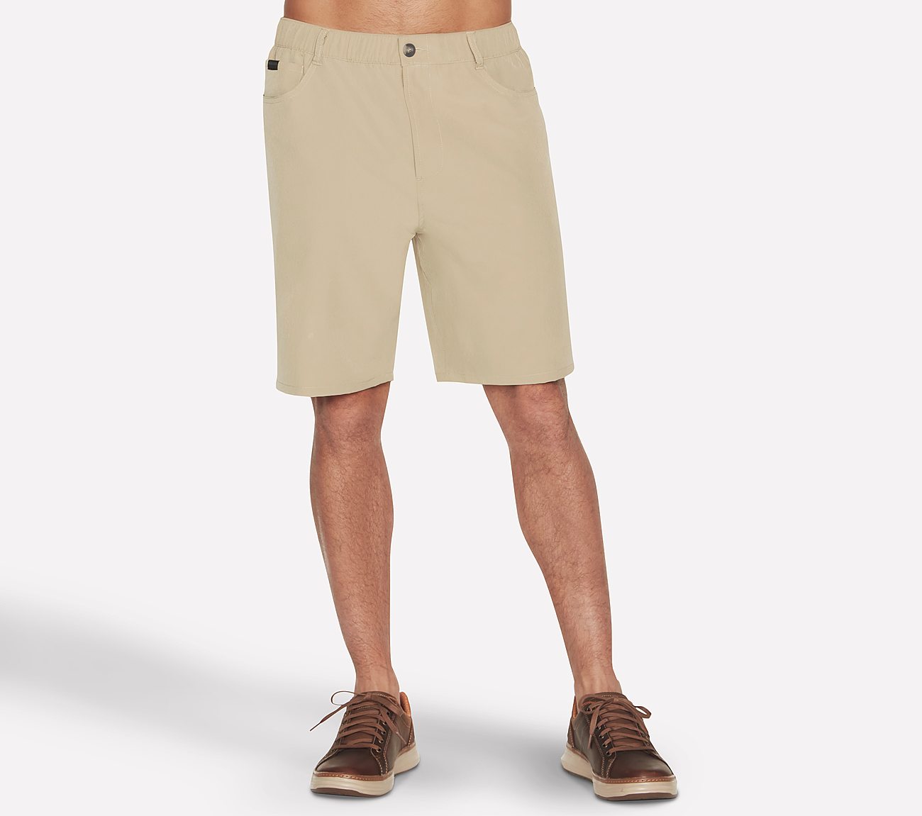 SKECHWEAVE PREMIUM 9 SHORT, NATURAL/BROWN Apparels Lateral View