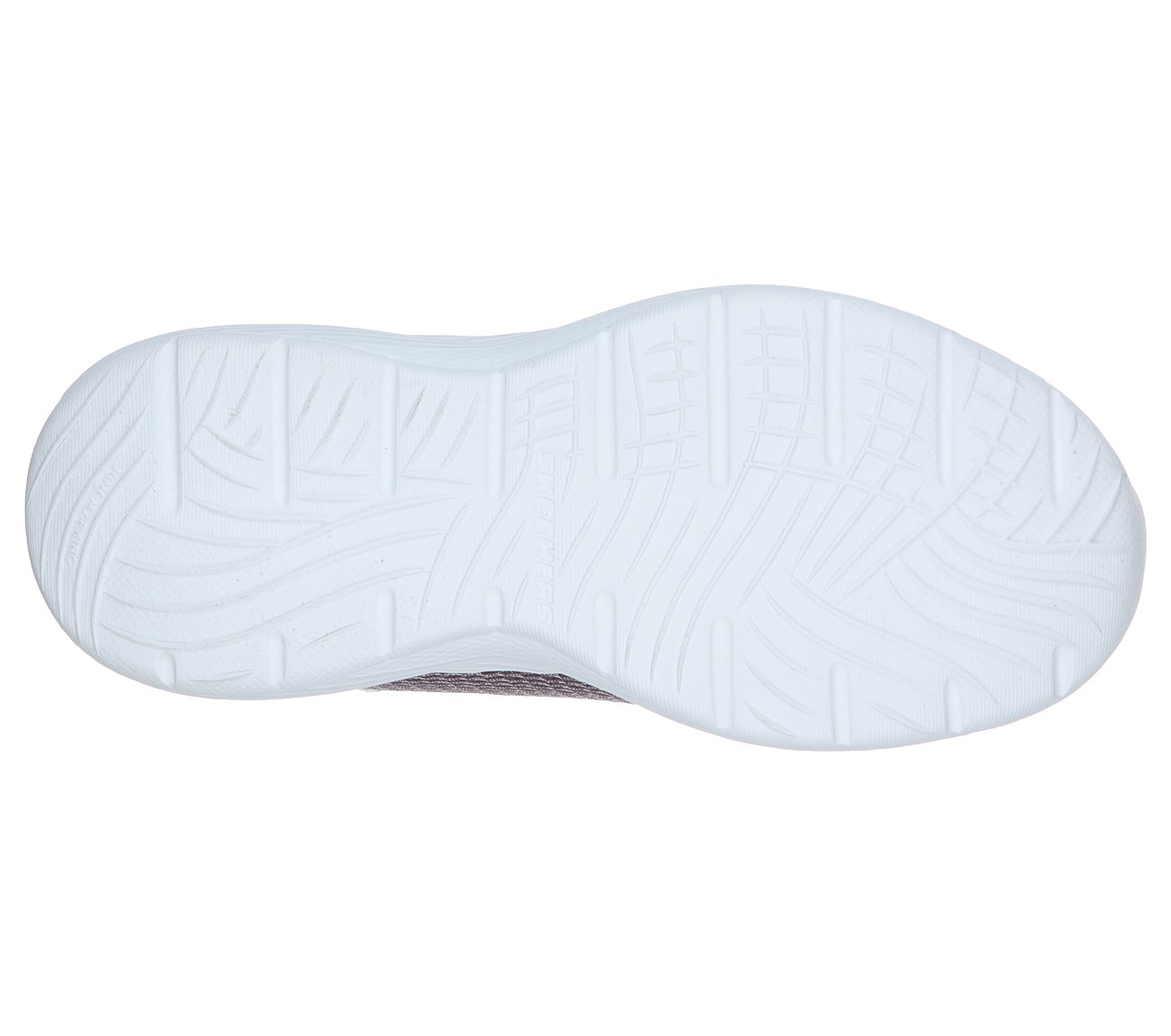 DYNA-LITE-ULTRA DASH, GREY/PINK Footwear Bottom View