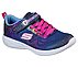 GO RUN 600 - SHIMMER SPEEDER, NAVY/MULTI Footwear Lateral View