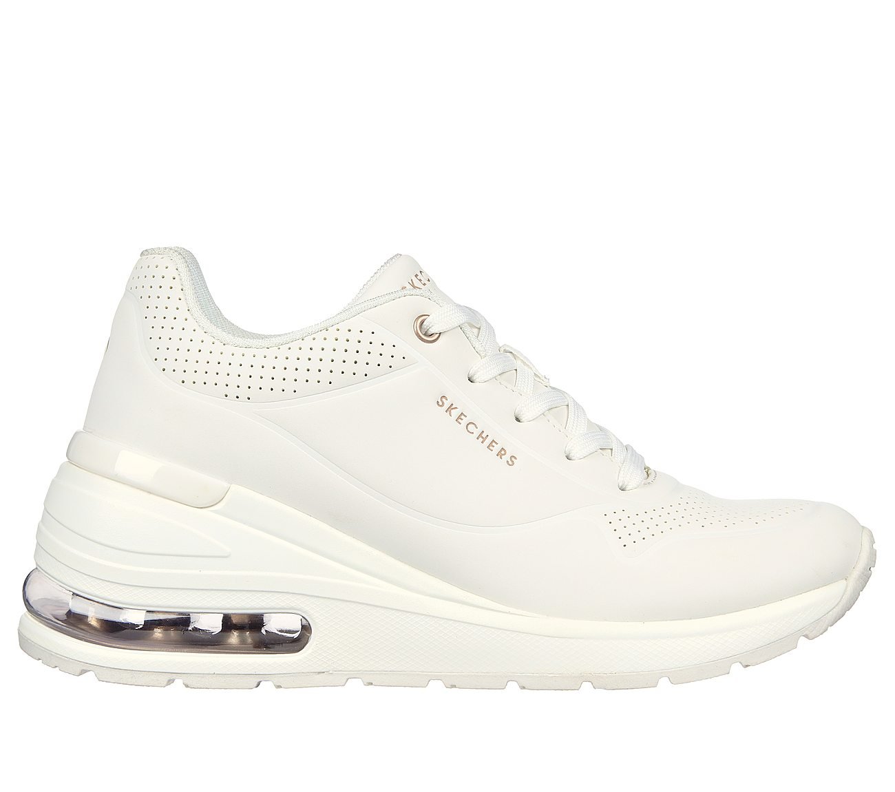 MILLION AIR - ELEVATED AIR, WWWHITE Footwear Lateral View