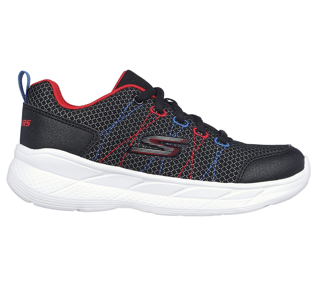 SNAP SPRINTS 2.0 - VARGON, BLACK/RED/BLUE Footwear Lateral View