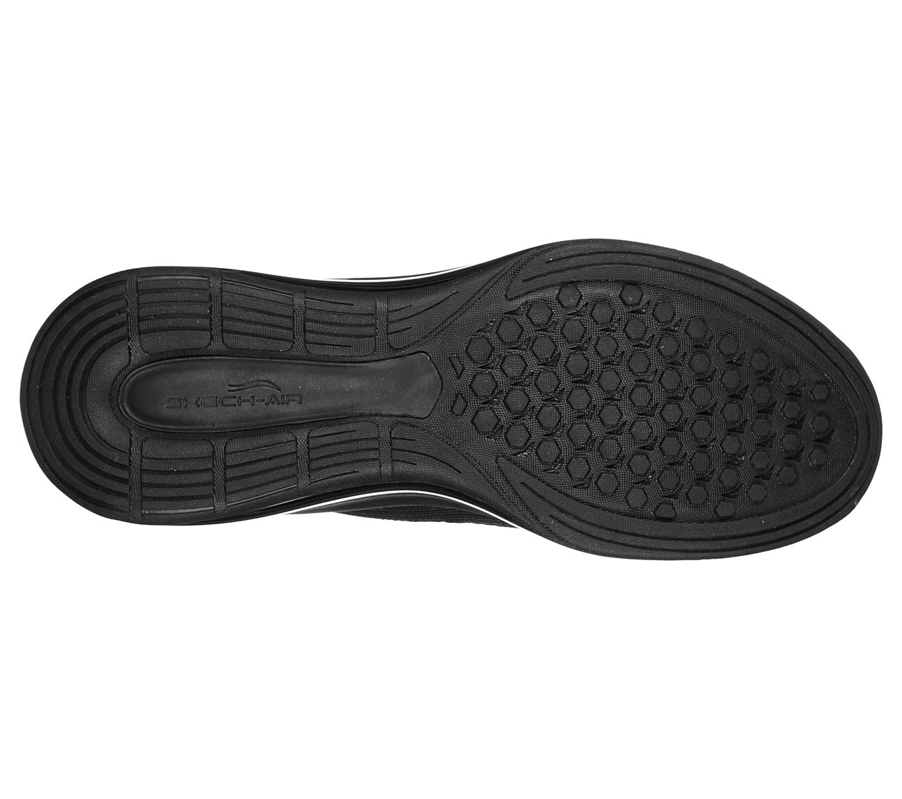 SKECH-AIR ELEMENT 2.0-VESTKIO, BBLACK Footwear Bottom View