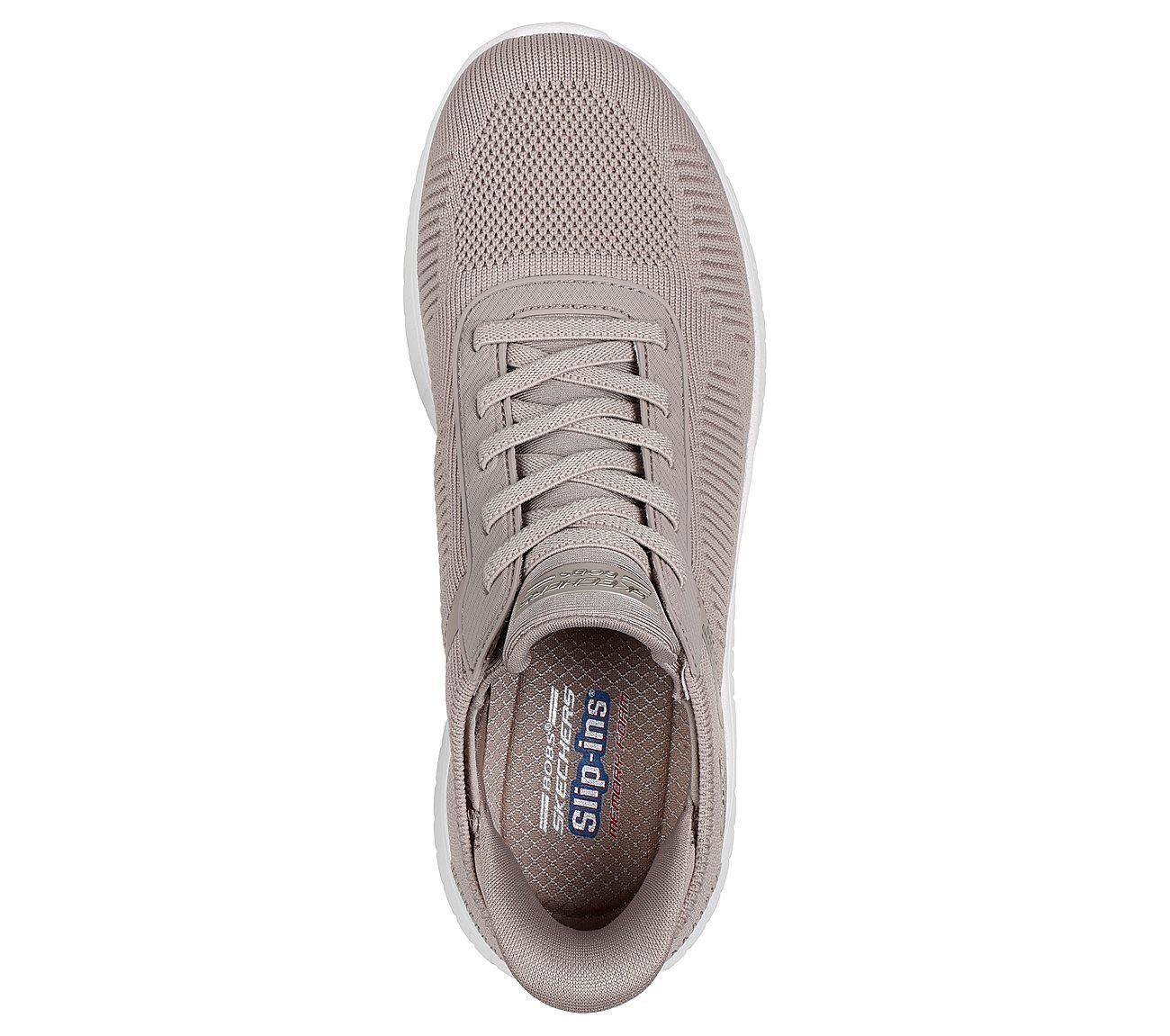 BOBS SQUAD CHAOS-CURRENT MUSE, TTAUPE Footwear Top View