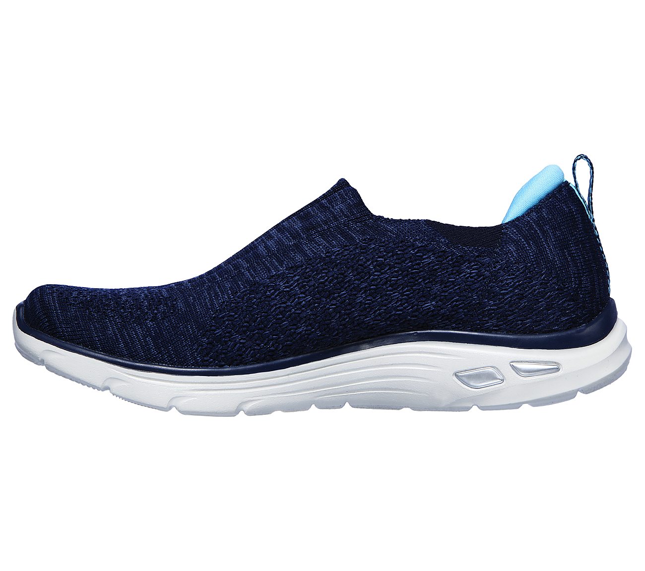 EMPIRE D'LUX-SWEET PEARL, NAVY/LIGHT BLUE Footwear Left View