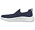 GO WALK FLEX - VELLA, NAVY/WHITE Footwear Left View