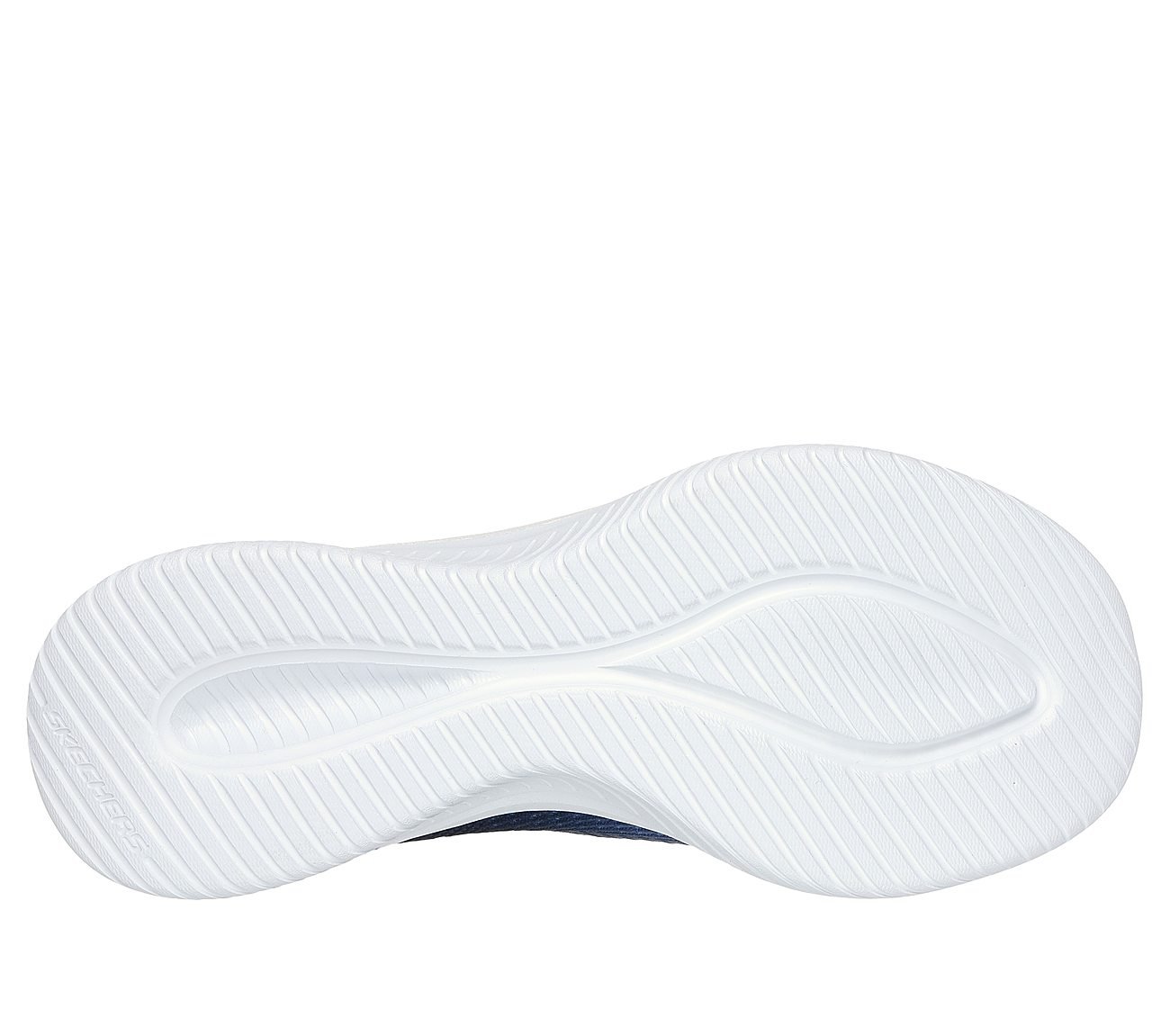 SKECHERS SLIP-INS: ULTRA FLEX 3.0 - BEAUTY BLEND, NAVY Footwear Bottom View