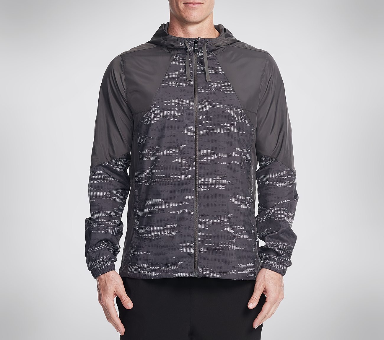 BAYVIEW JACKET, GREY Apparel Lateral View