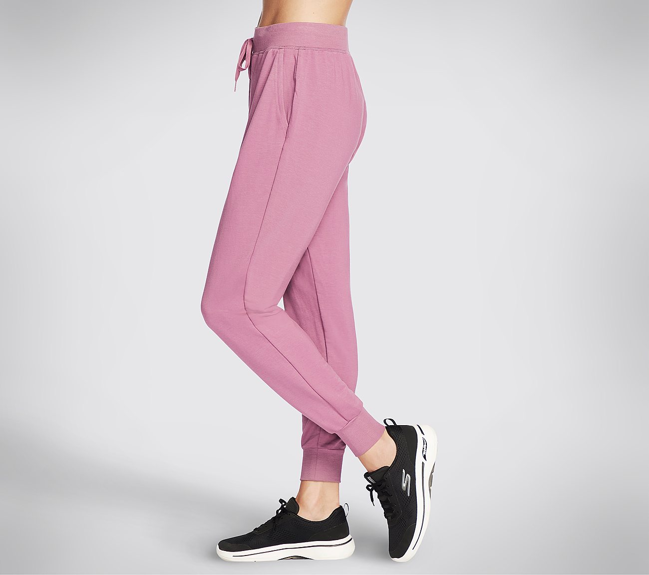 RESTFUL JOGGER, DARK MAUVE Apparel Bottom View