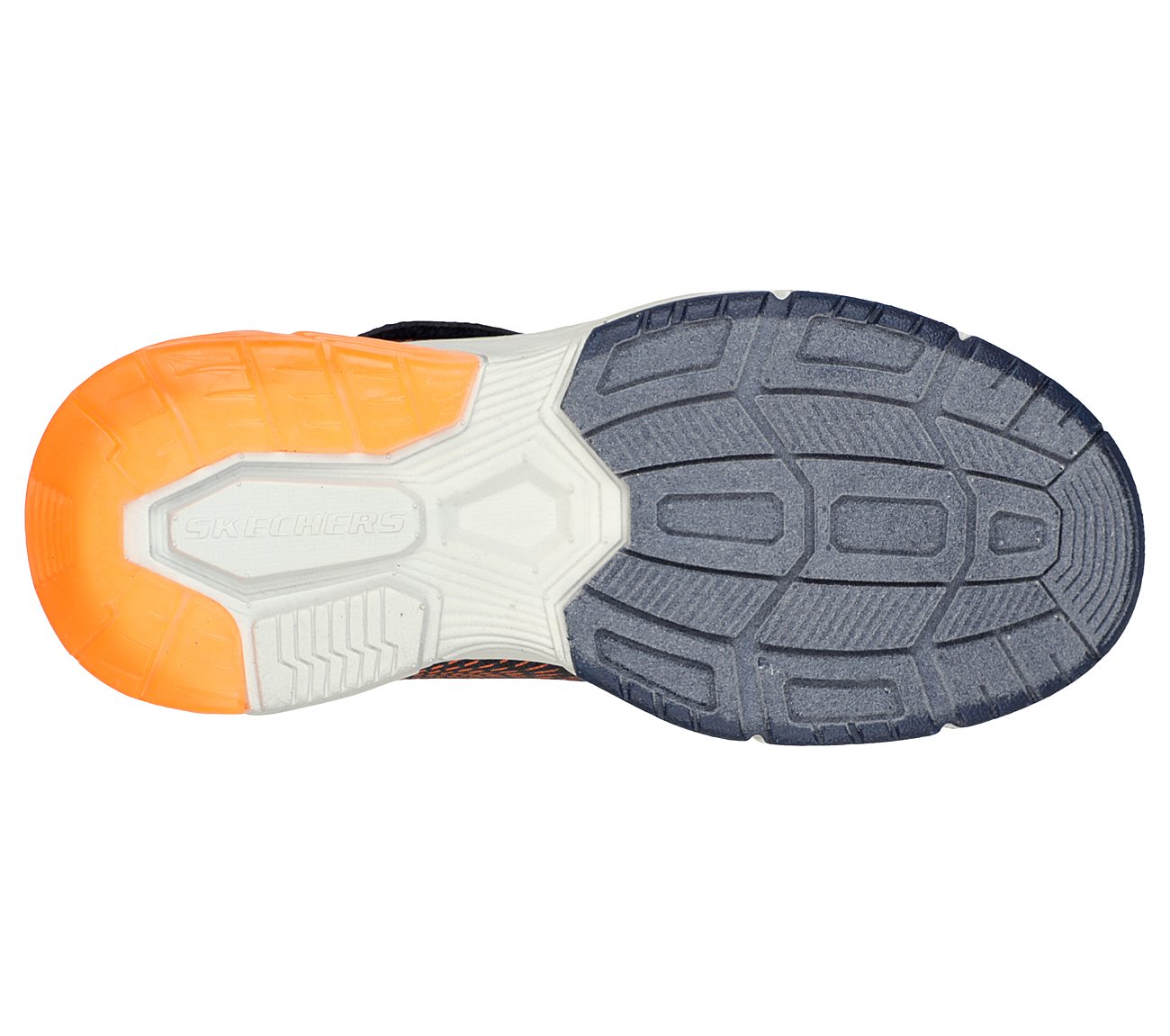 THERMOFLUX 2.0 - KODRON, NAVY/ORANGE Footwear Bottom View