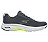 GO RUN ARCH FIT, CHARCOAL/BLACK Footwear Right View