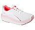 MAX CUSHIONING DELTA - ALECTR, WHITE/HOT CORAL Footwear Right View