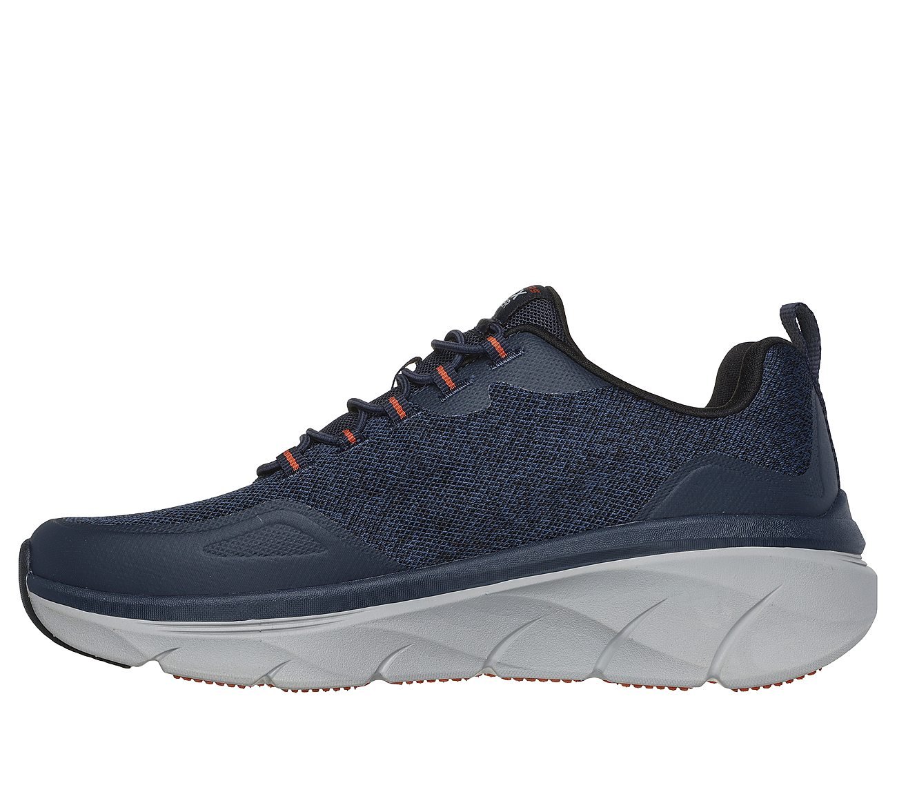 D'LUX WALKER 2.0 - STEADYWAY, NAVY/ORANGE Footwear Left View