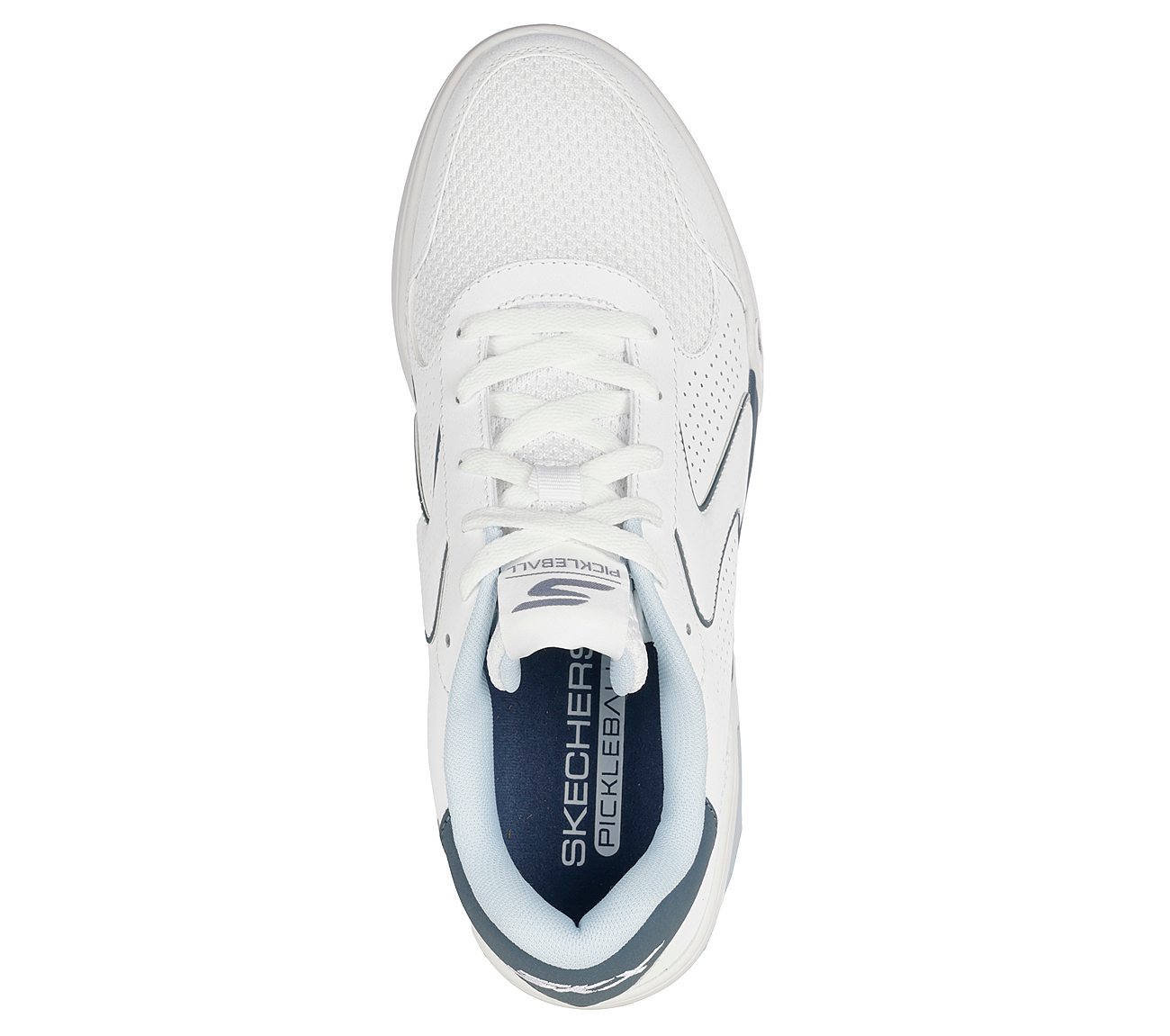 SKECHERS VIPER COURT CLASSIC, WHITE/BLUE