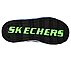 SKECH-AIR WAVES, CHARCOAL/BLUE Footwear Bottom View