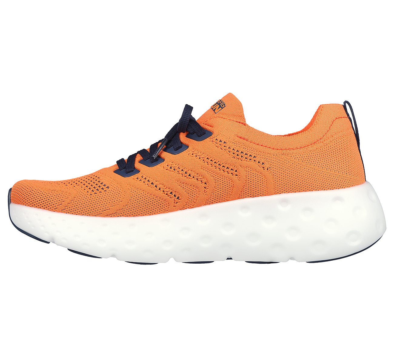 MAX CUSHIONING HYPER CRAZE, ORANGE/NAVY Footwear Left View